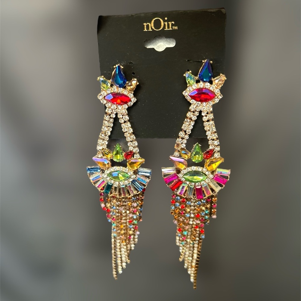 Statement Earrings by Noir Jewelry NWT